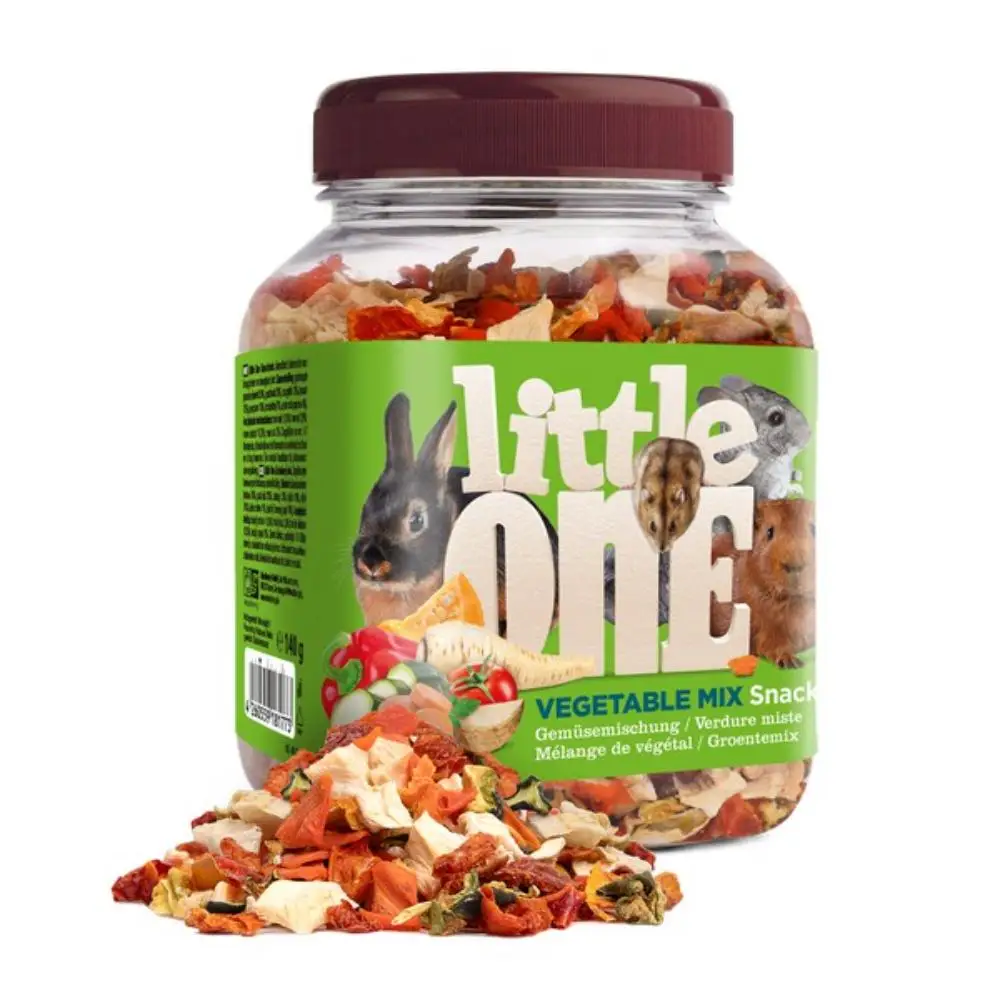 Little One Rabbit Food Little One Vegetable Mix Snack For All Small Mammals 140g | Small Pet ...