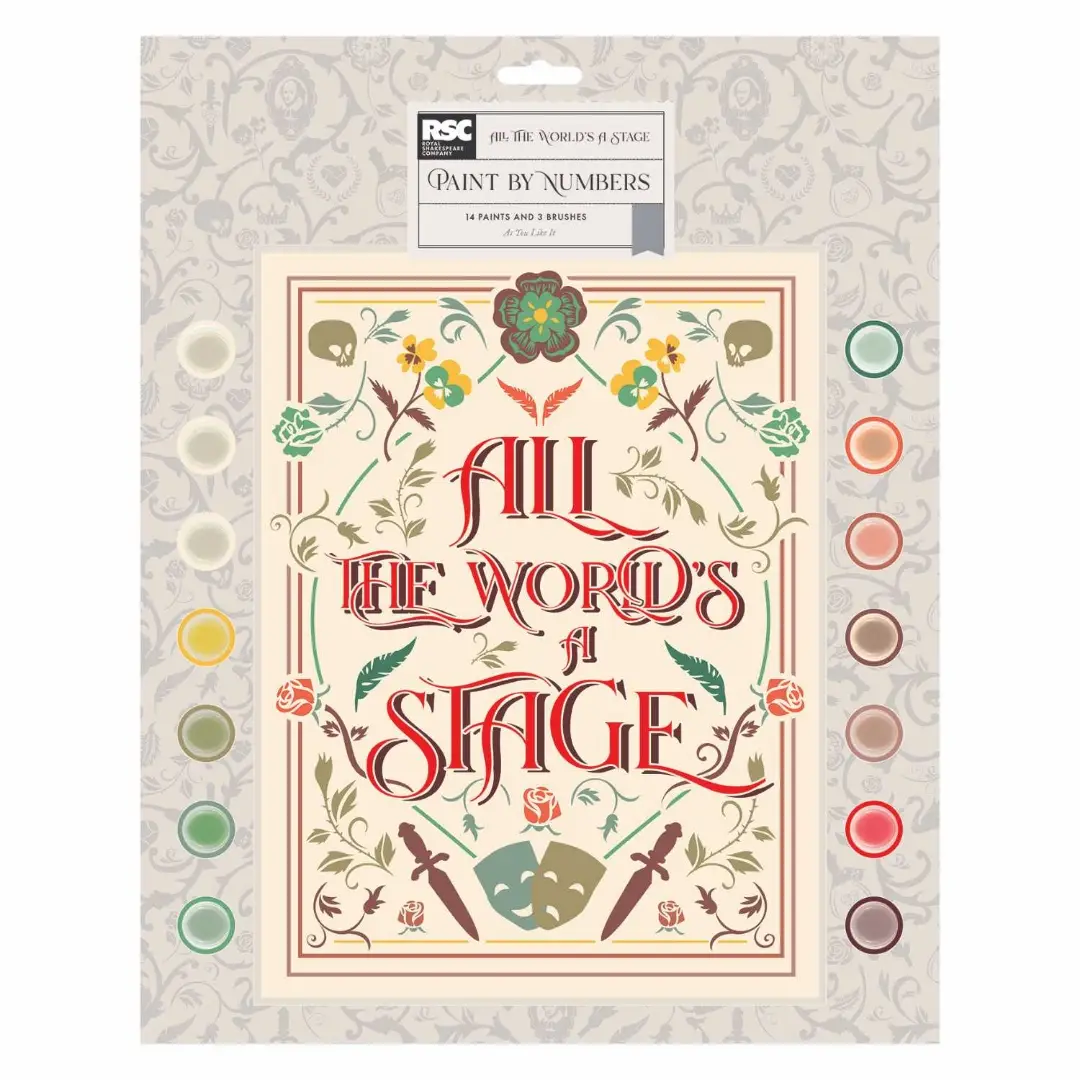 RSC As You Like It Paint By Numbers Kit | Art & Craft Kits | Joybuy
