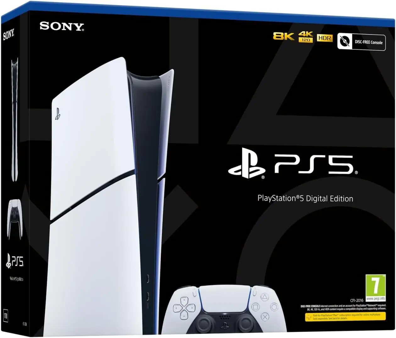 Sony PlayStation 5 Console - Digital Edition - Slim | PlayStation