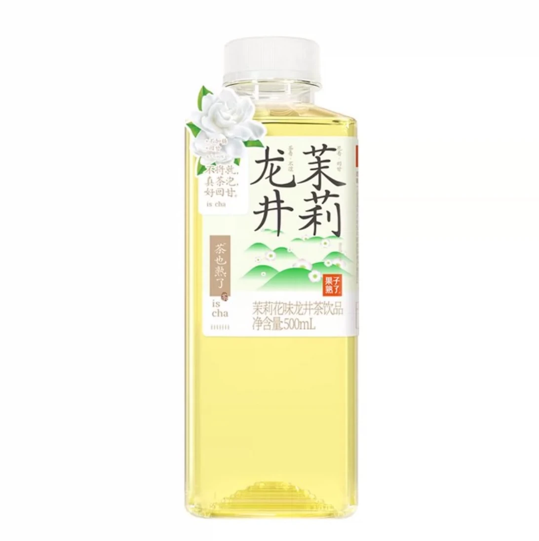 Samjin Tea Ripe Fruit Sugar-free Jasmine Longjing Tea drink 970ml | Ice Tea ...