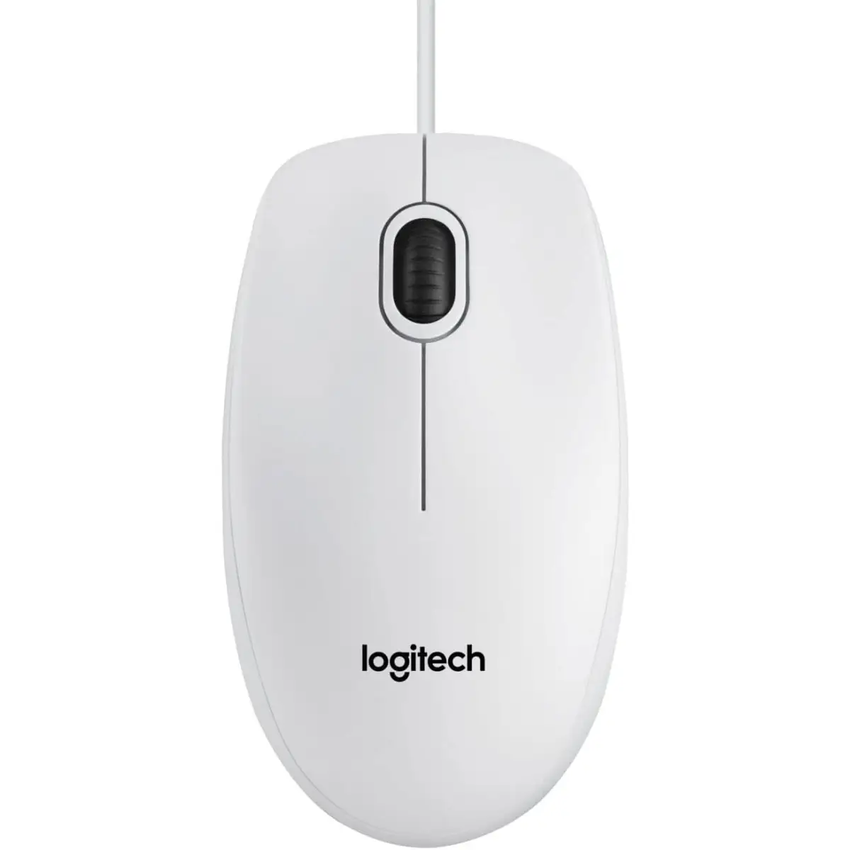 Logitech B100 USB Wired Mouse - White | Mice | Joybuy