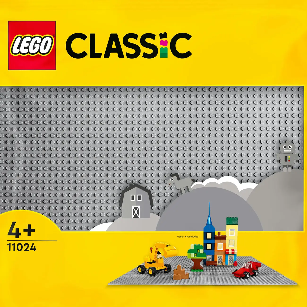 LEGO Classic 11024 Graue Baseplate 7