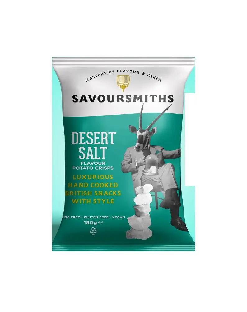 Savoursmiths Desert Salt Flavour Potato Crisps 150g Crisps Joybuy savoursmiths-desert-salt-flavour-potato-crisps-150g-crisps-joybuy