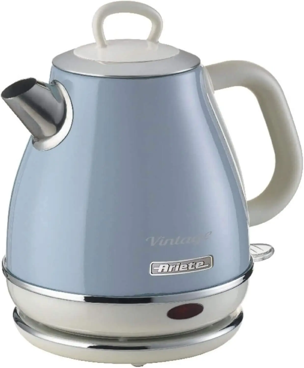 Bouilloire Électrique ARIETE 2868 1 Litre - 1600W, Acier Inoxydable, Pour Thé/Café