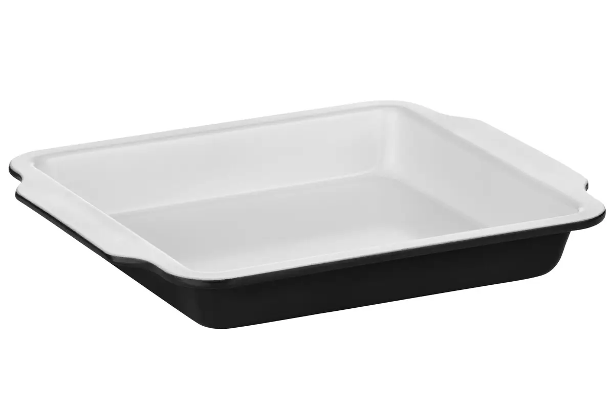 Ecocook Black Baking Dish With Handles Baking Tins Trays Joybuy ecocook-black-baking-dish-with-handles-baking-tins-trays-joybuy