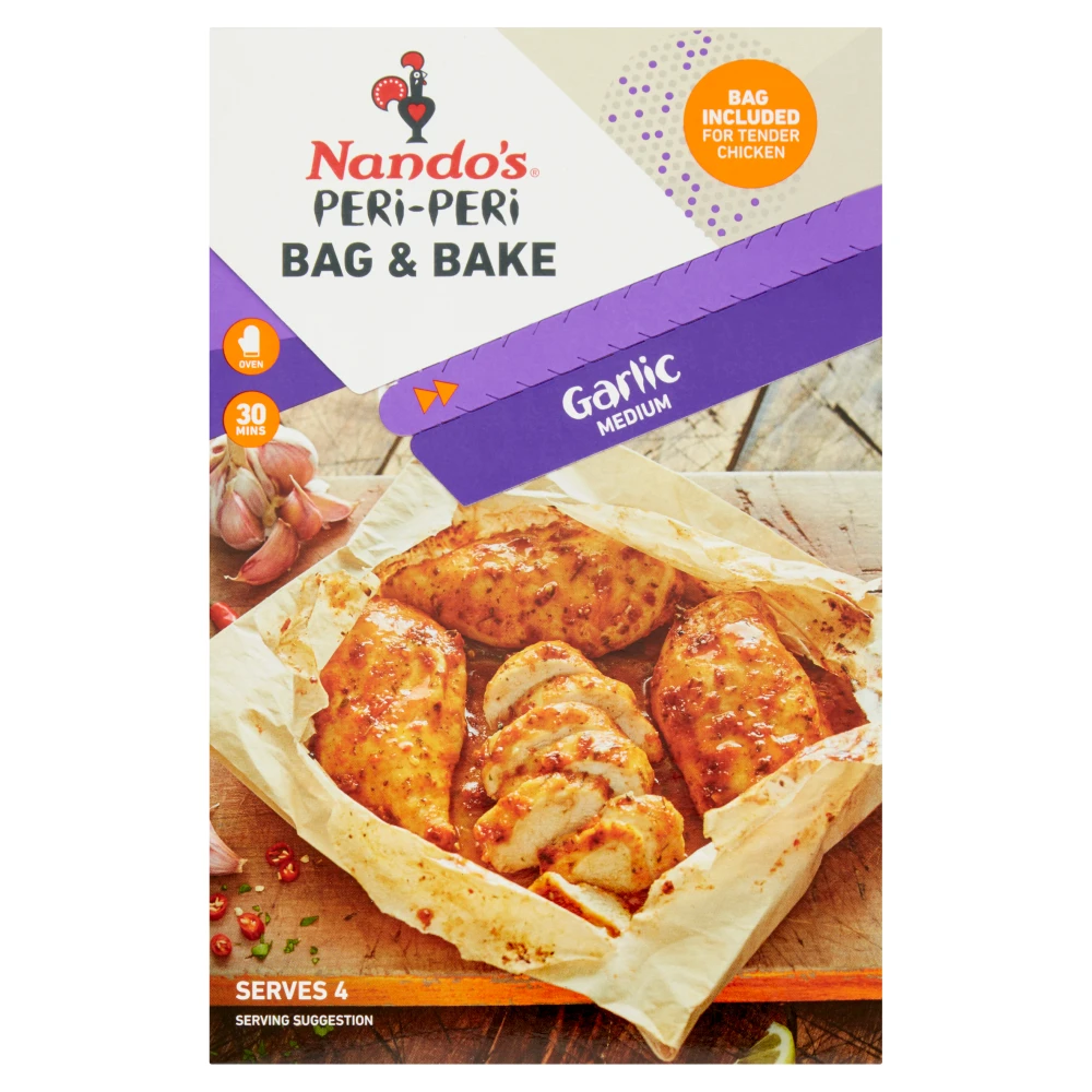 Nando's Peri-peri Bag & Bake Garlic 20g | Cooking Ingredients | Joybuy