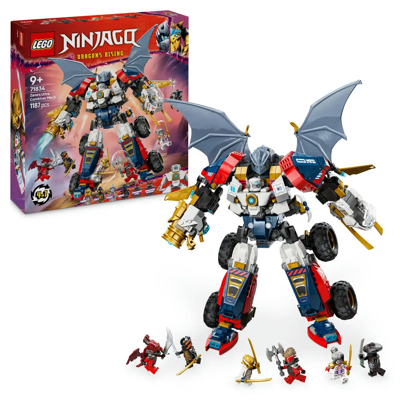 Lego 71834 Ninjago Zanes Ultra Kombinations Mech LEGO Joybuy lego-71834-ninjago-zanes-ultra-kombinations-mech-lego-joybuy