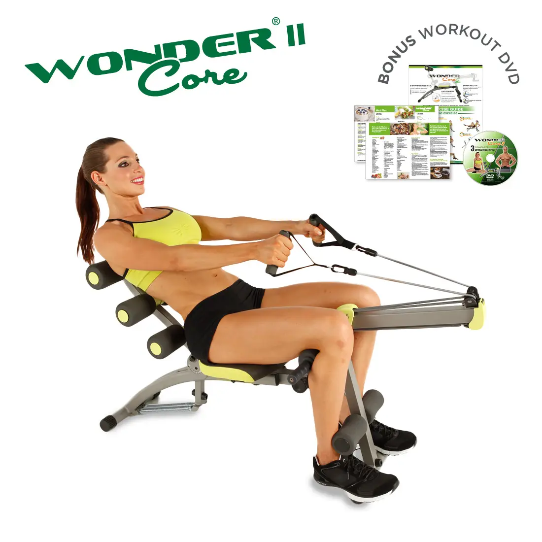 Wonder Rope Machine Wonder Core 2 Multi Functional Exercise Machine with Resistance Cables ...