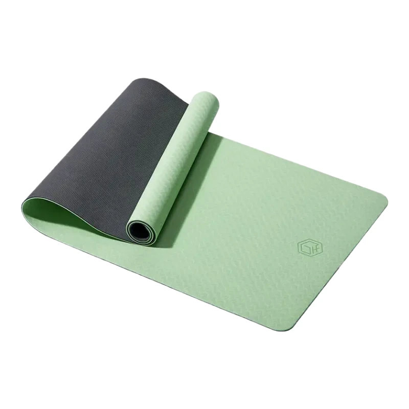 HEMOTON Tapis De Yoga épais Et Large – TPE Antidérapant, Absorbe Les Chocs – Pour Hommes Et Femmes – Fitness, étirements, Entraînements Au Sol