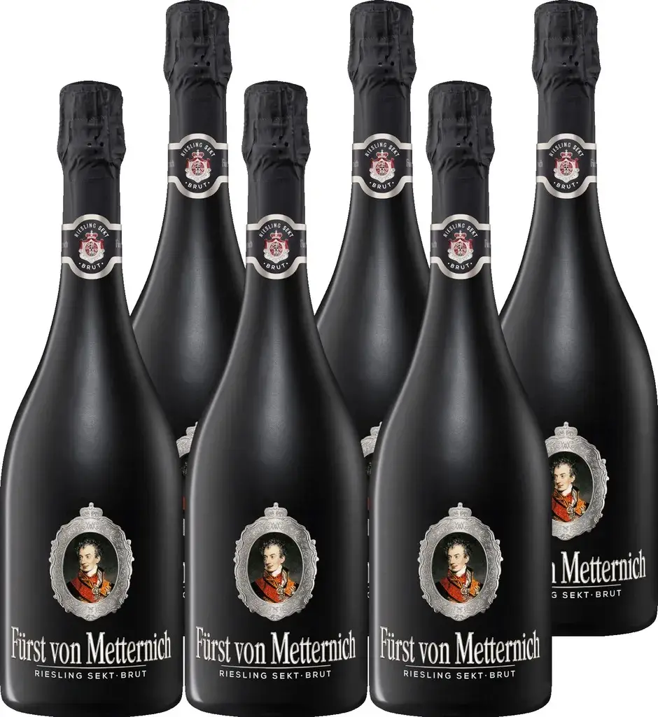 Fürst Von Metternich Riesling Sekt Brut 6x0.75 L | Wein | Joybuy