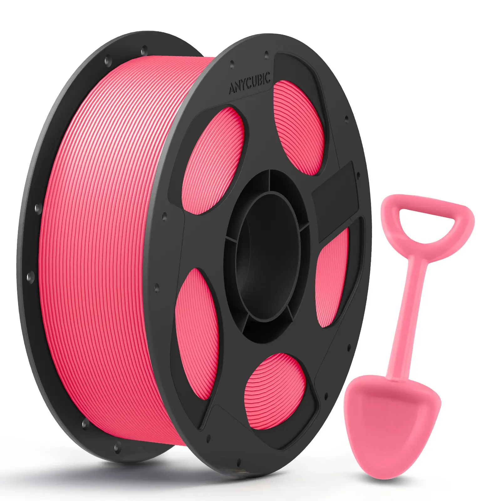 Anycubic PLA Basic Pink 1kg Filament AHPLSP-10 with printed model