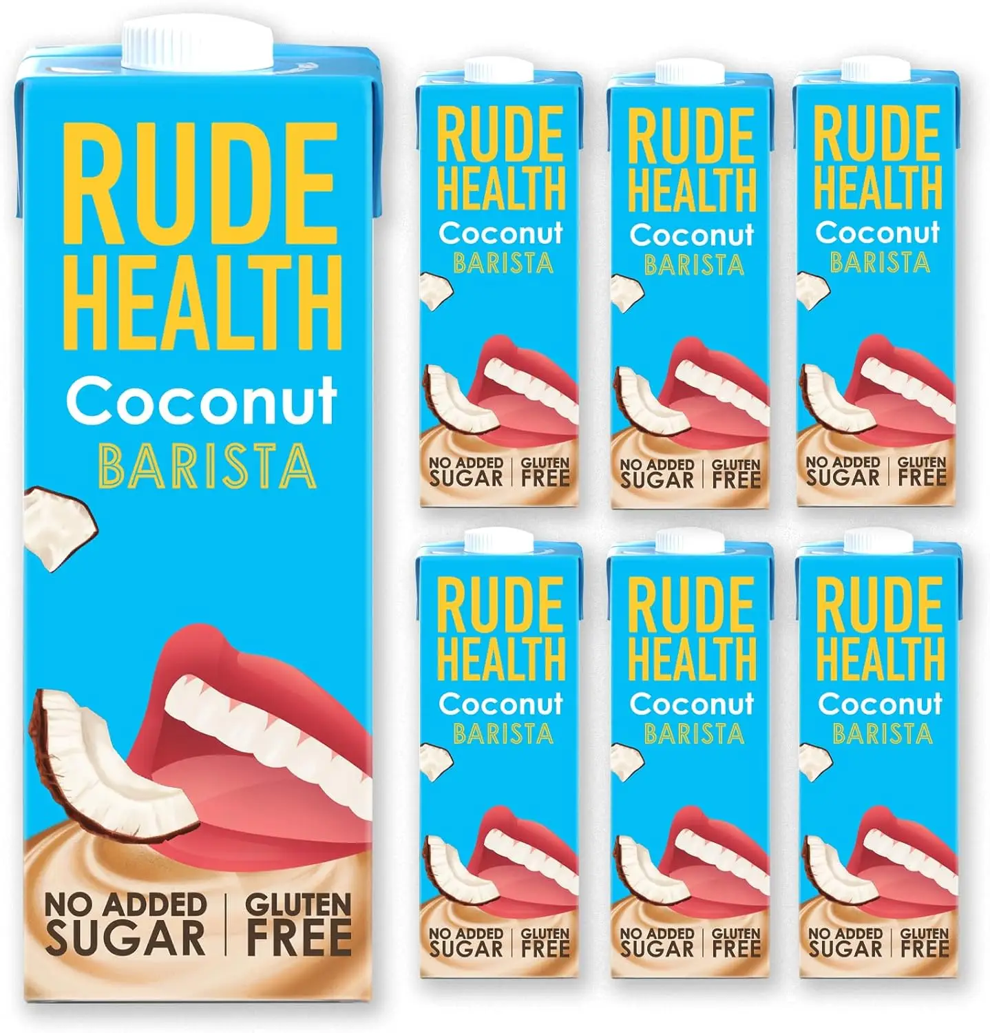 Rude Health - Barista Coconut - 6 x 1l | Ambient Plant Based | Joybuy