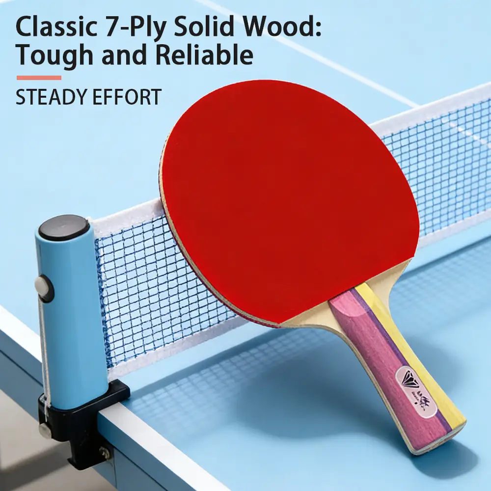 Little Fish Racket Double Fish Diamond Series 1-Star Table Tennis Racket Shakehand Grip ...