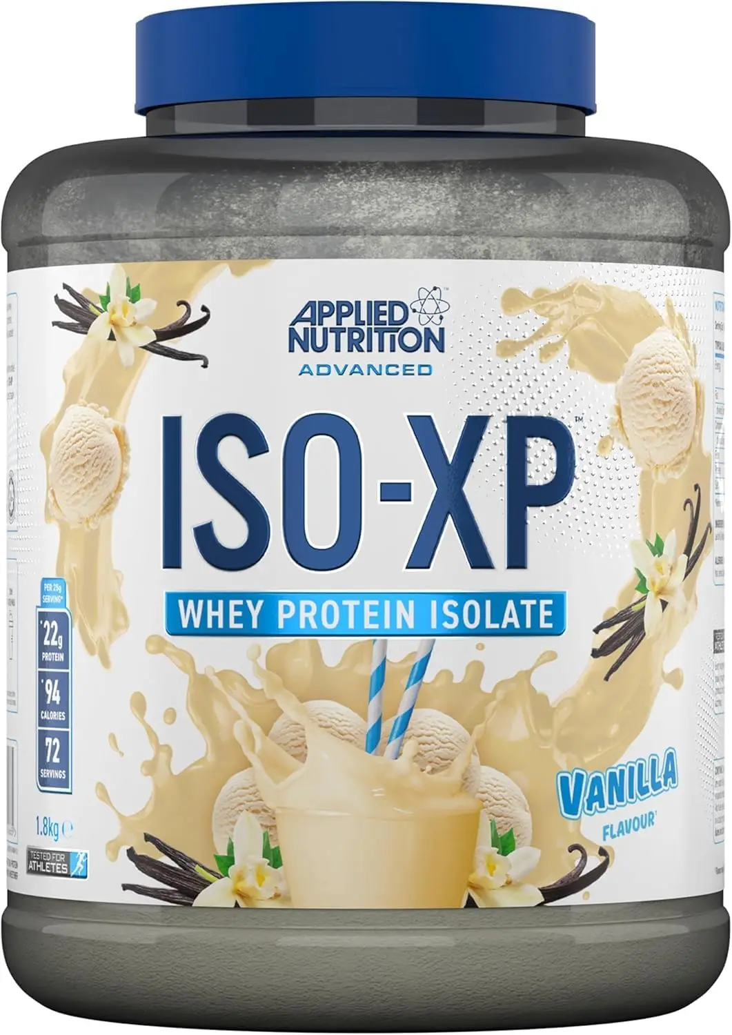 Applied Nutrition ISO-XP Whey Protein Isolate Nutrition Powder Vanilla ...