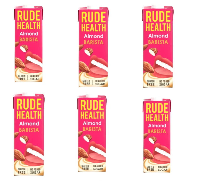 Rude Health - Barista Almond 6x1L | Ambient Plant Based | Joybuy