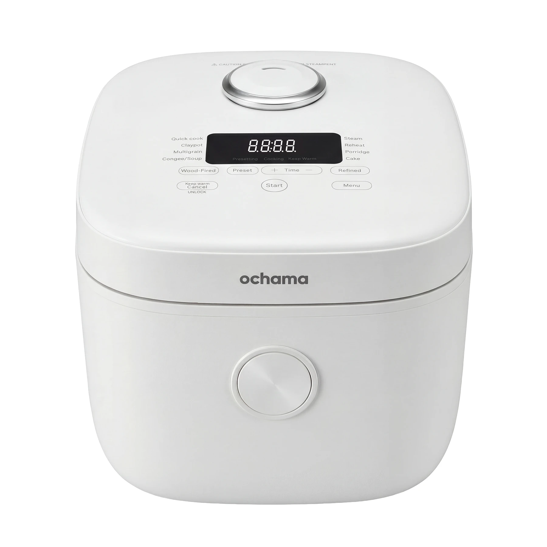 ochama 4L Rice Cooker, 860W Smart Multi-Function, Non-Stick Thick ...