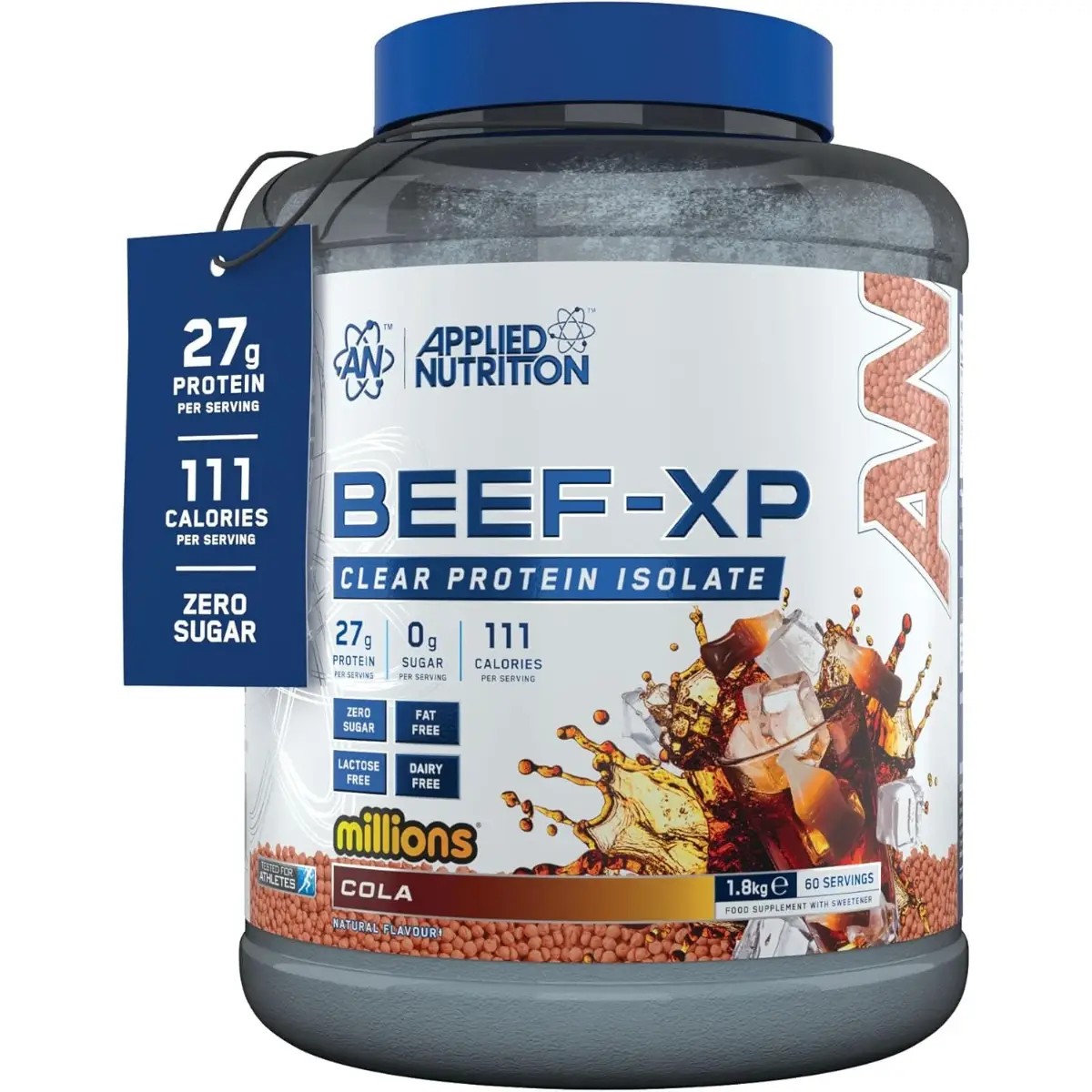 Applied Nutrition Beef-XP Beef Protein Nutrition Powder Cola Millions ...