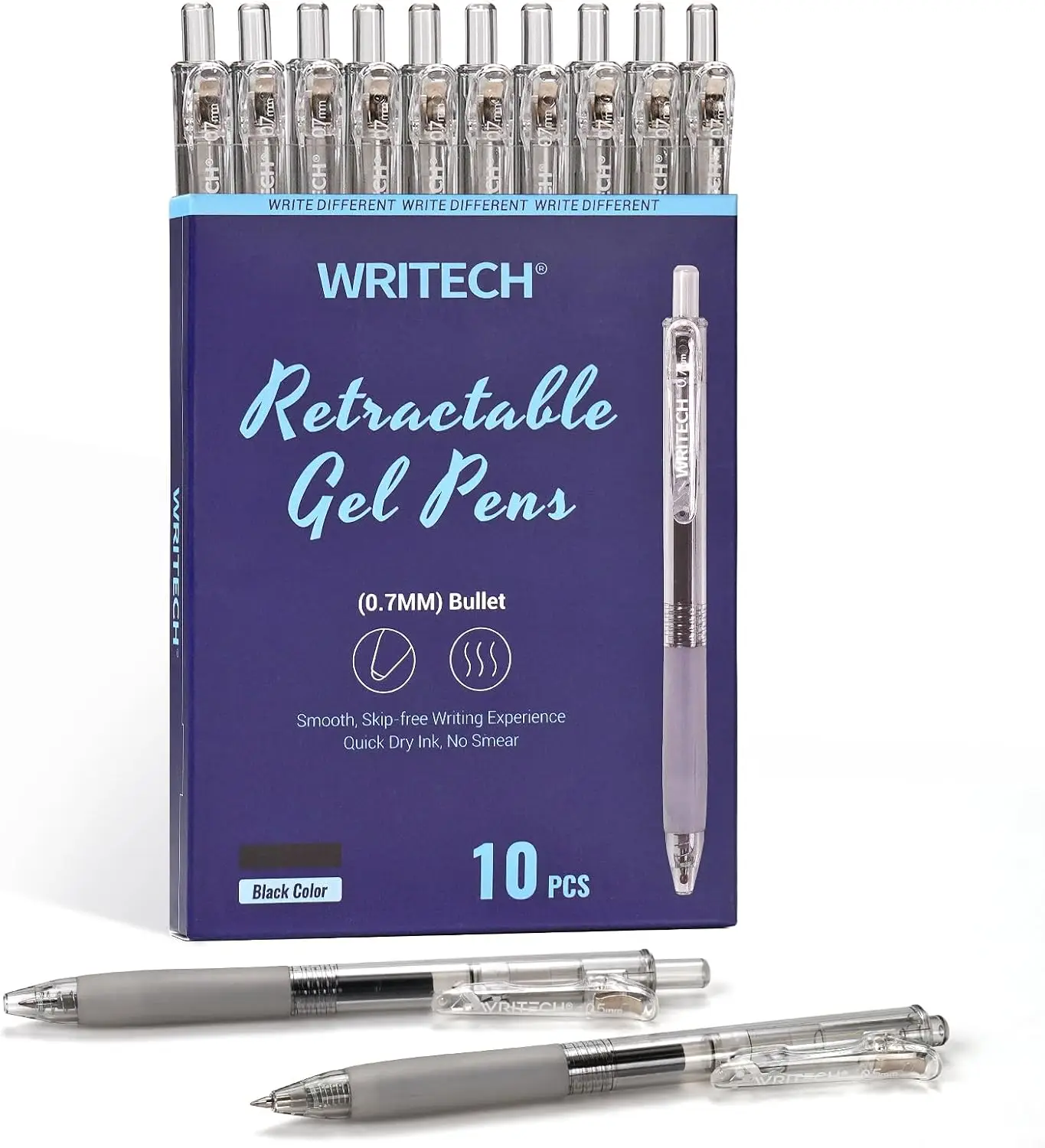 ZenithAura 10-stel Gele Gel-inkt Potlood, Lieve Notities 0,5 Mm Fijne Punt Inklapbare 10-stel Zwarte Inktpotlood voor Schrijven, Journaling, School, Kantoor Gele ZenithAura 10-stel Gele Gel-inkt Potlood, Lieve Notities 0,5 Mm Fijne Punt Inklapbare 10-stel Zwarte Inktpotlood voor Schrijven, Journaling, School, Kantoor Gele