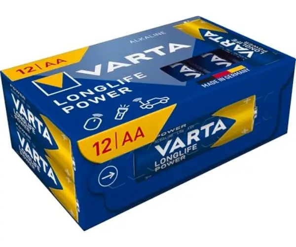 VARTA Longlife Max Power AAA Batterien – 10er Pack (8+2), 1,5V Alkaline, Made In Germany, Ideal Für Kamera & Controller