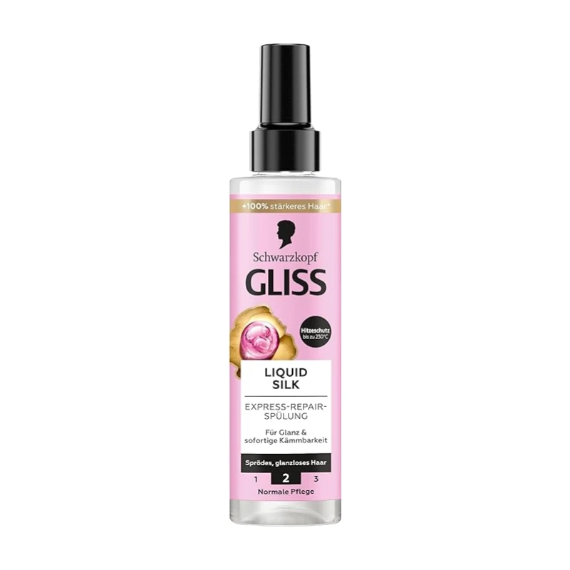 Schwarzkopf GLISS Express Repair Spray Conditioner Flüssige Seide 200ml