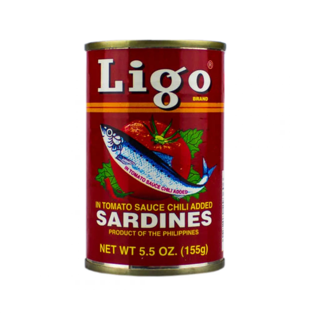 LIGO Sardines in tomatensaus, pittig, rood, bl 155 g | Blikconserven ...