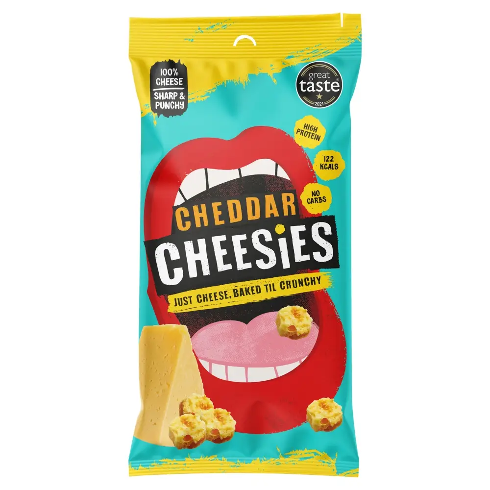 Cheesies Crunchy Popped Cheddar Cheese 20g | Snacks & Nuts | Joybuy