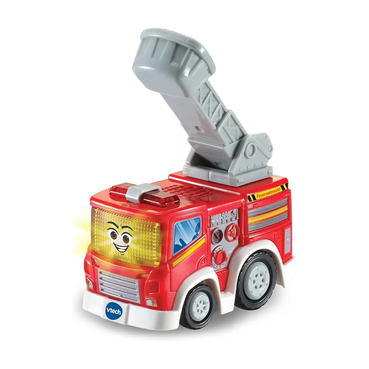 Coche De Carreras Vtech Tut Speedy Flitzer – Juguete Interactivo Con Botón Luminoso, Frases, Melodías Y Sonidos – Diseño Realista Con Capó Abatible – Para Bebés Y Niños Pequeños
