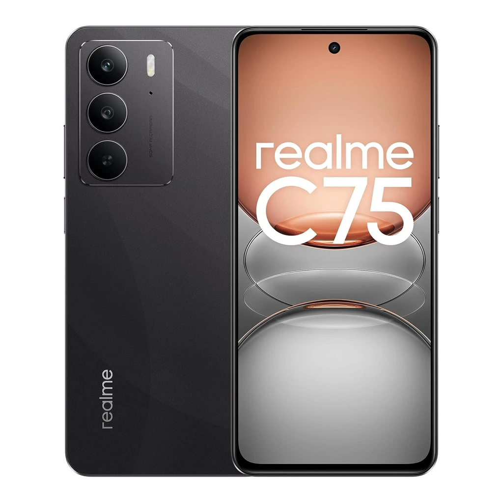 Realme C75 - smartphone 8 Go RAM + 128 Go ROM - Écran IPS LCD 6,72