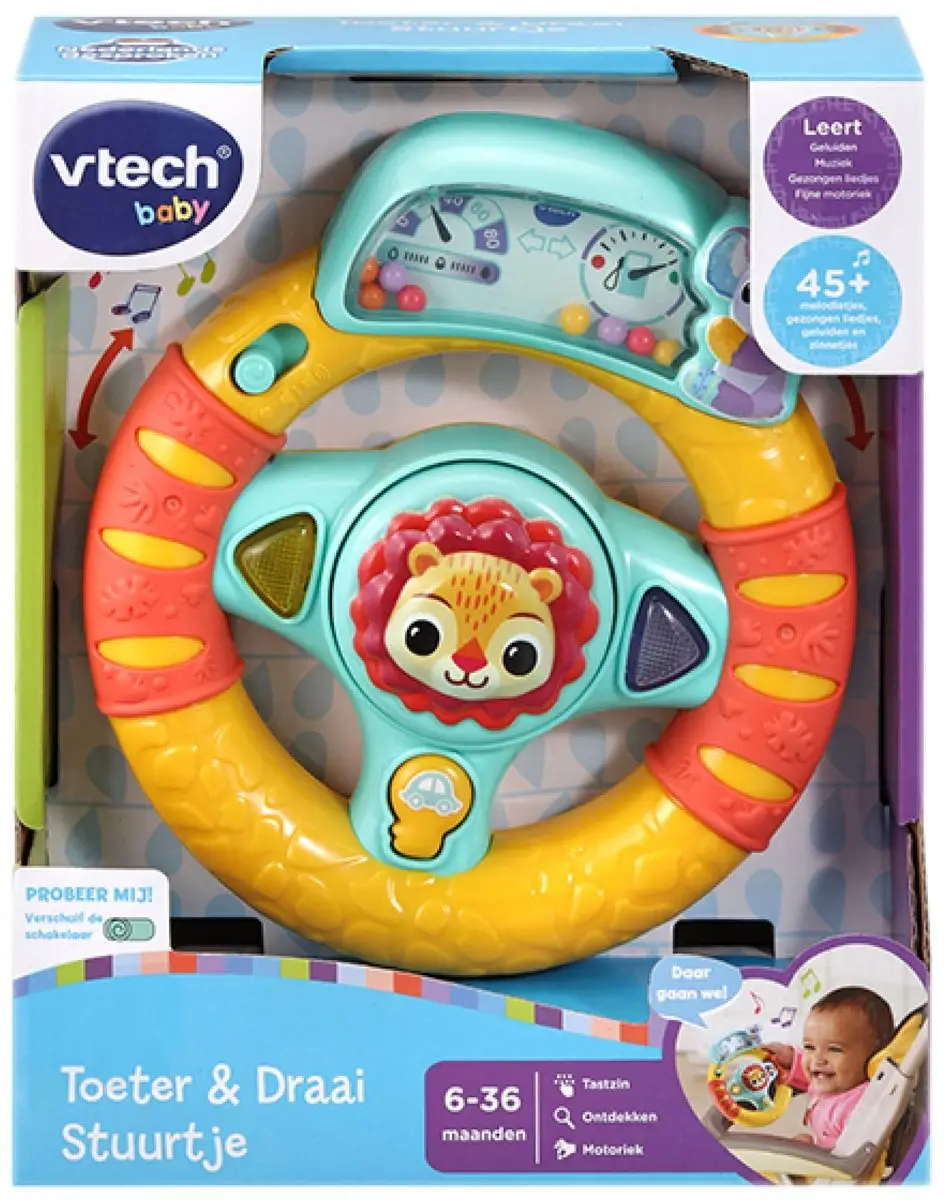 Babyauto Stuurwiel Speelgoed Interactief Stuurwiel Gereedschap Musical