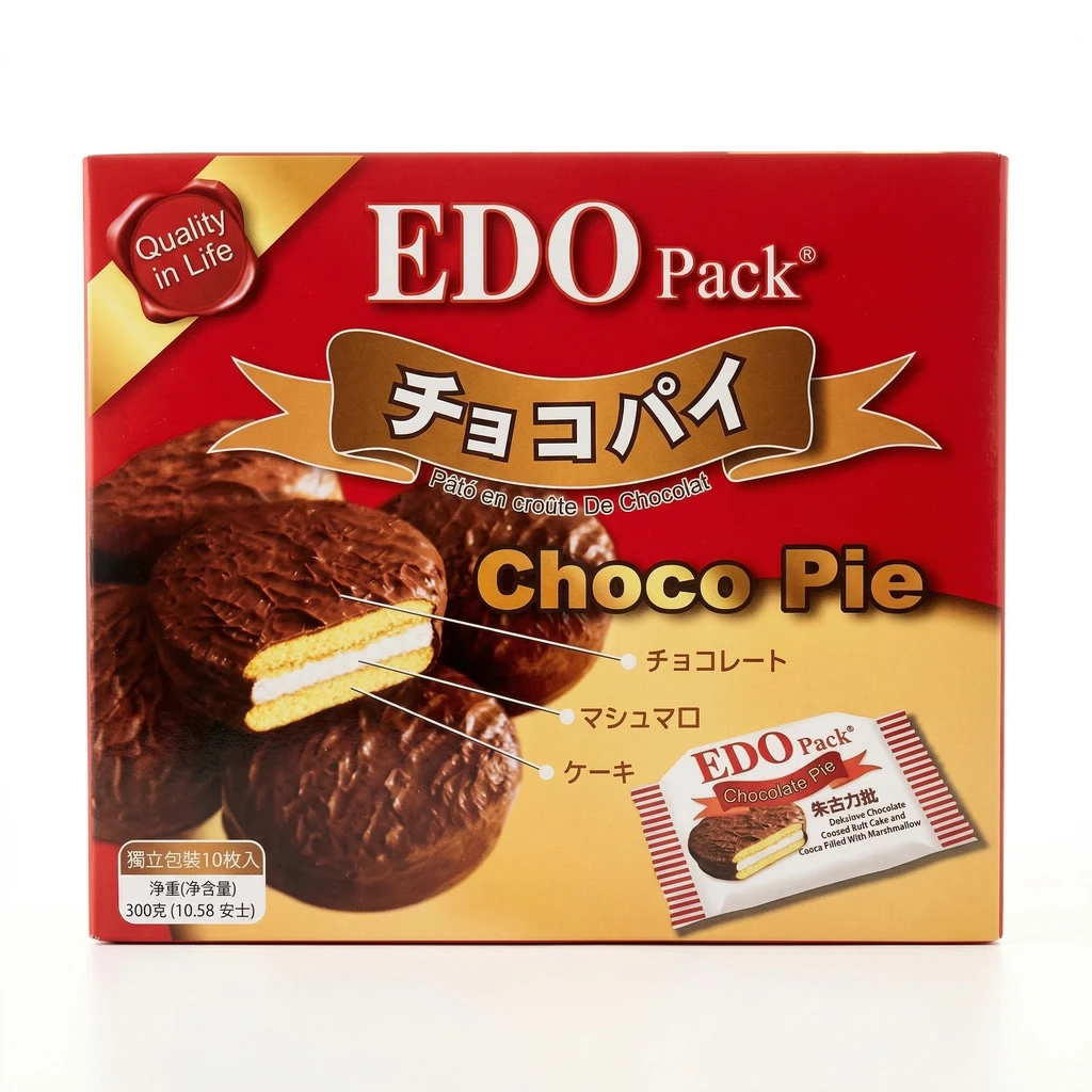 EDO Pack Chocolate Cake Pies 300g | Biscuits | Joybuy