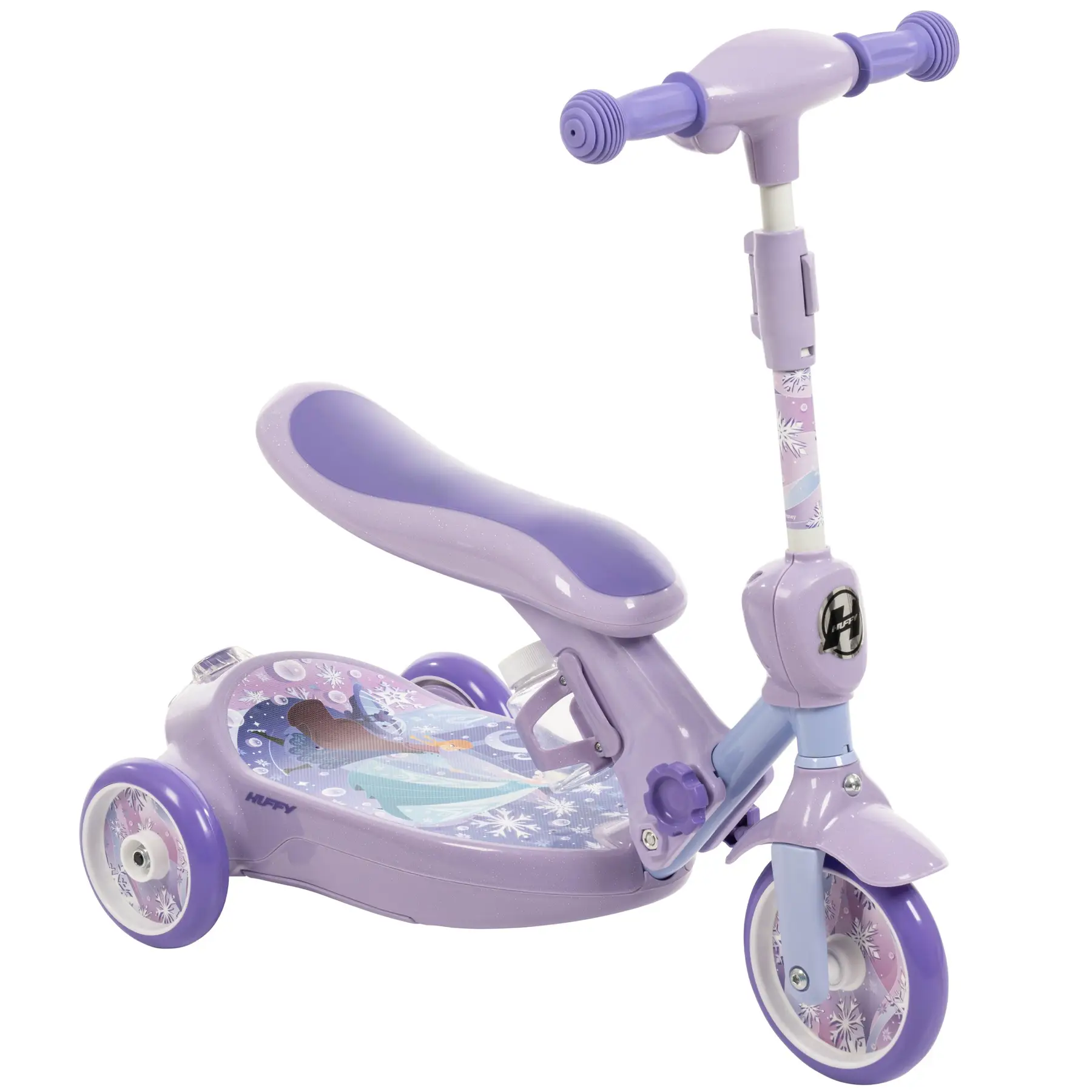 Frozen 2 in 1 Converting Bubble Scooter and 6V Electric Ride-on ...