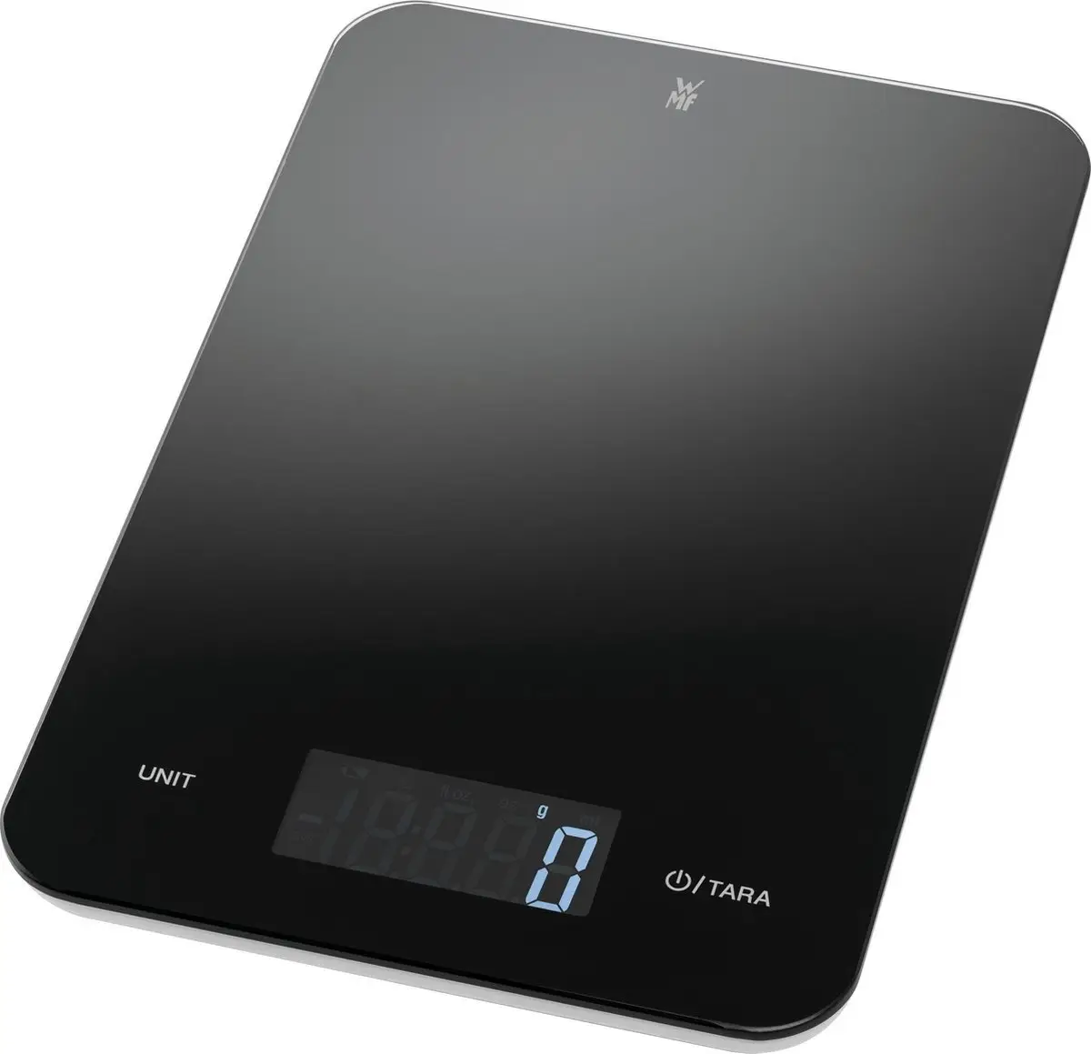 HENDI Keukenweegschaal | RVS/Kunststof | Max. 15kg | 1g Nauwkeurig | Draadloos | Touchbediening