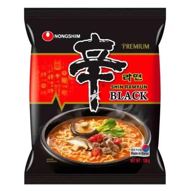 Pyongyang Instant Ramyun NongShim Shin Ramyun Black 130g | Instant Noodles | Joybuy
