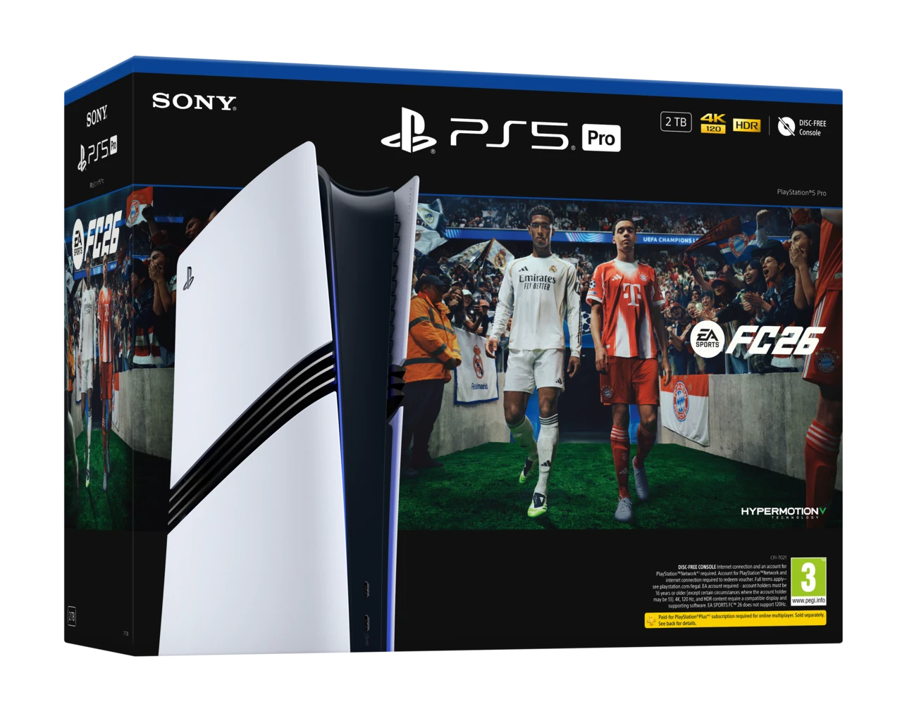 Sony PlayStation 5 Pro Console - Digital Edition + FC26 Bundle