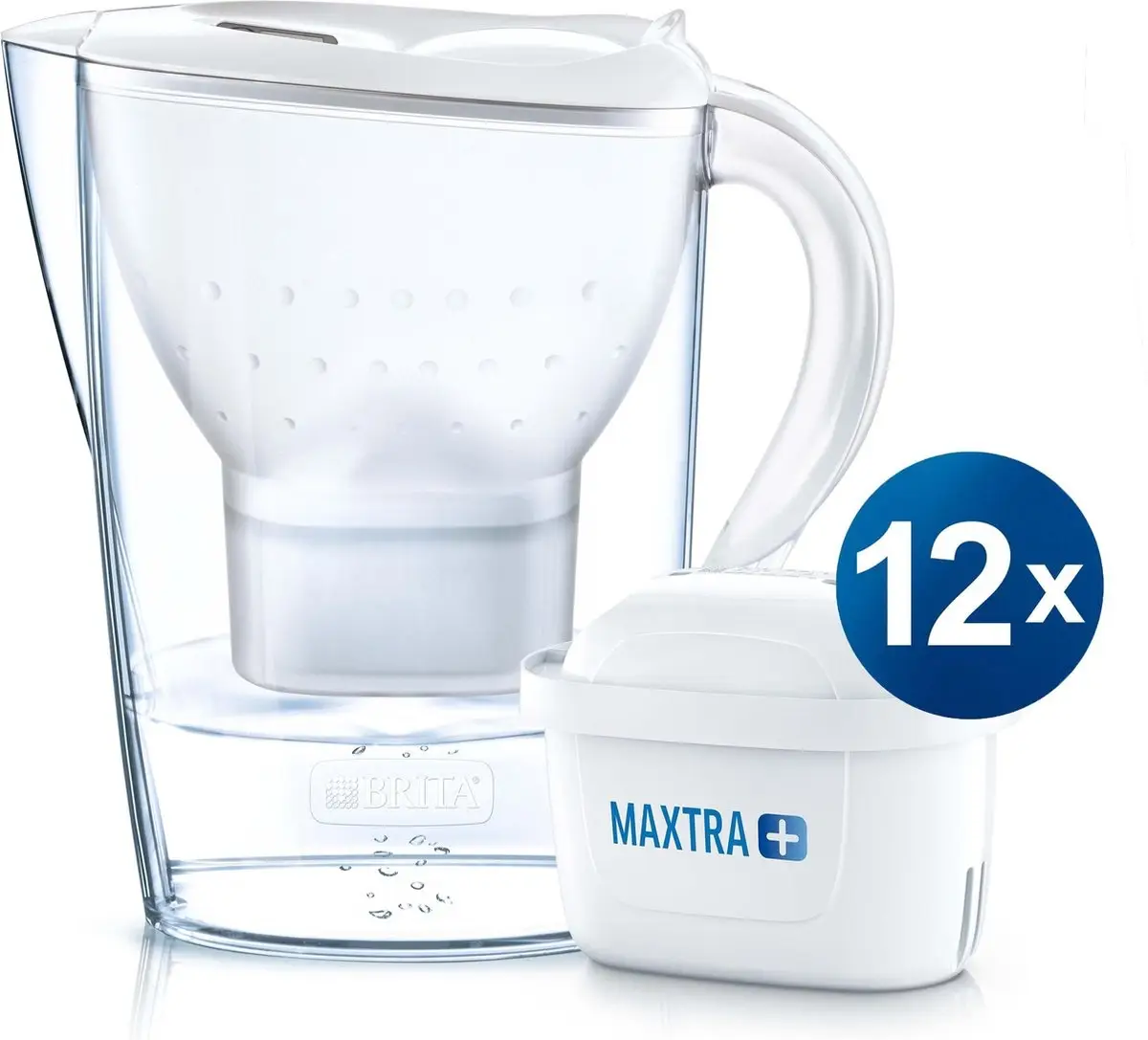 BRITA waterfilterkan arella verbetert de saak en verindert kalk en