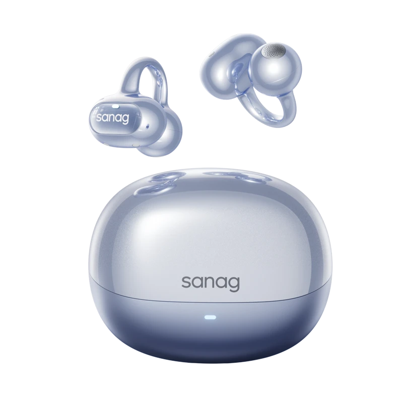 Sanag S8S Ultra Ear Clip Bluetooth Headphones Bone Conduction