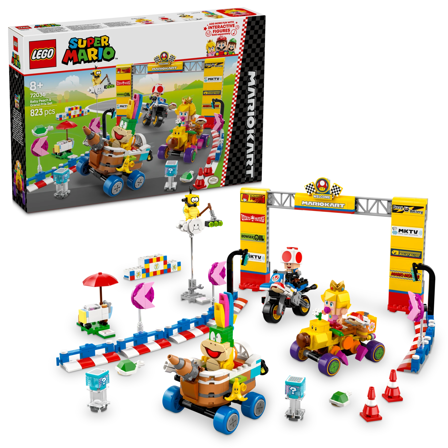 LEGO Super Mario 72036 Mario Kart Baby Peach | LEGO | Joybuy