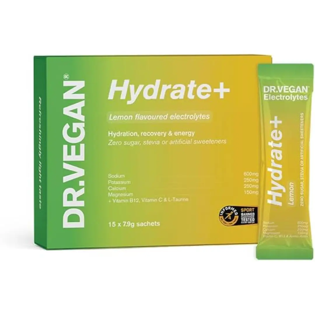 DR.VEGAN Hydration Sachets Lemon Flavour - 15 Sachets