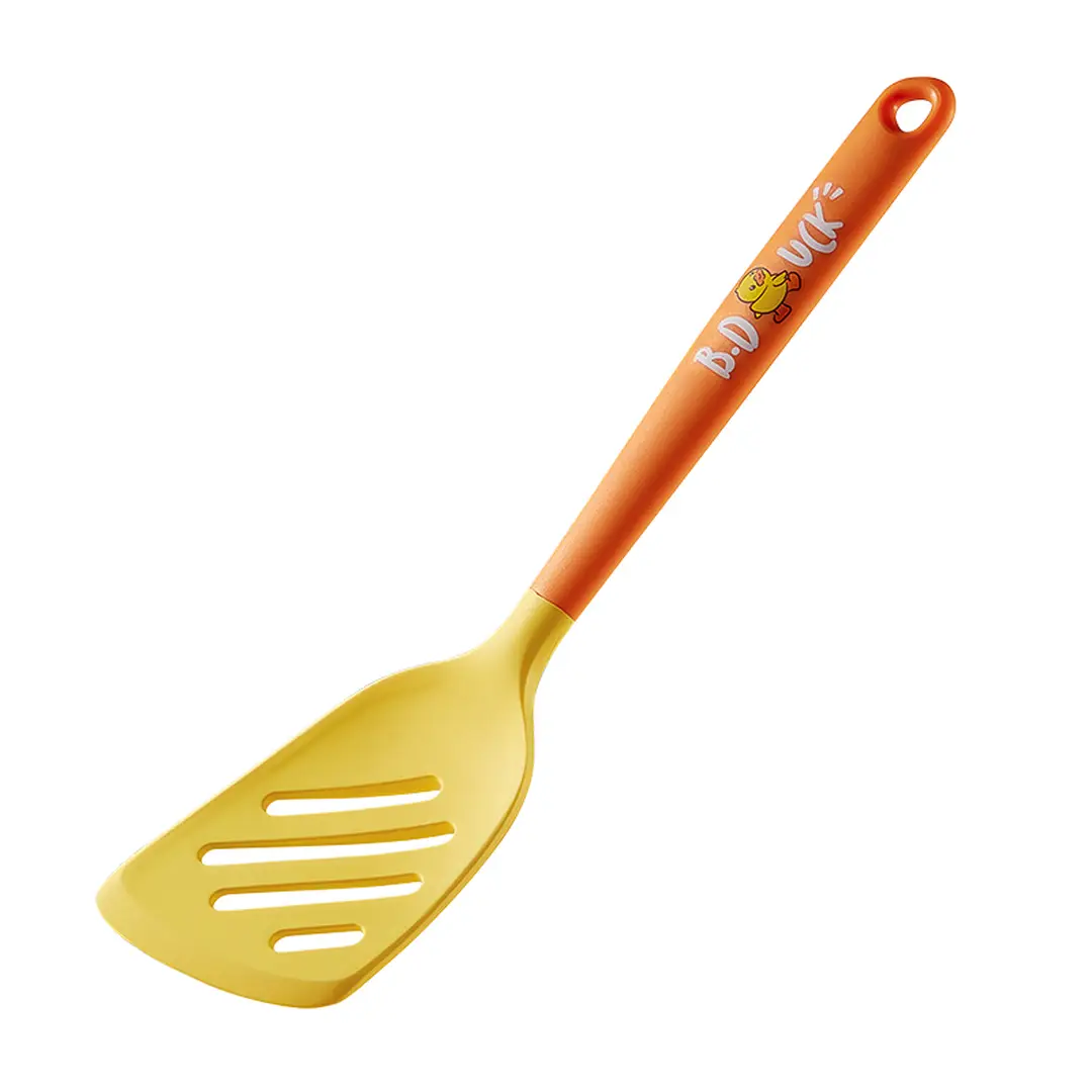 COOKER KING x B.DUCK Non-stick Silicone Spatula Frying Spatula High Temperature Resistant Household Cookware
Set Solid Turner