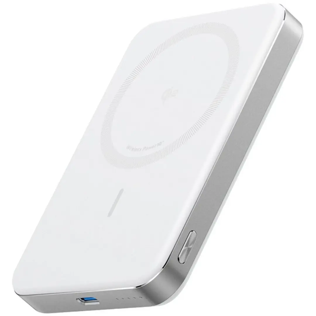 Anker MagGo Powerbank (10.000mAh, Slim, White)
