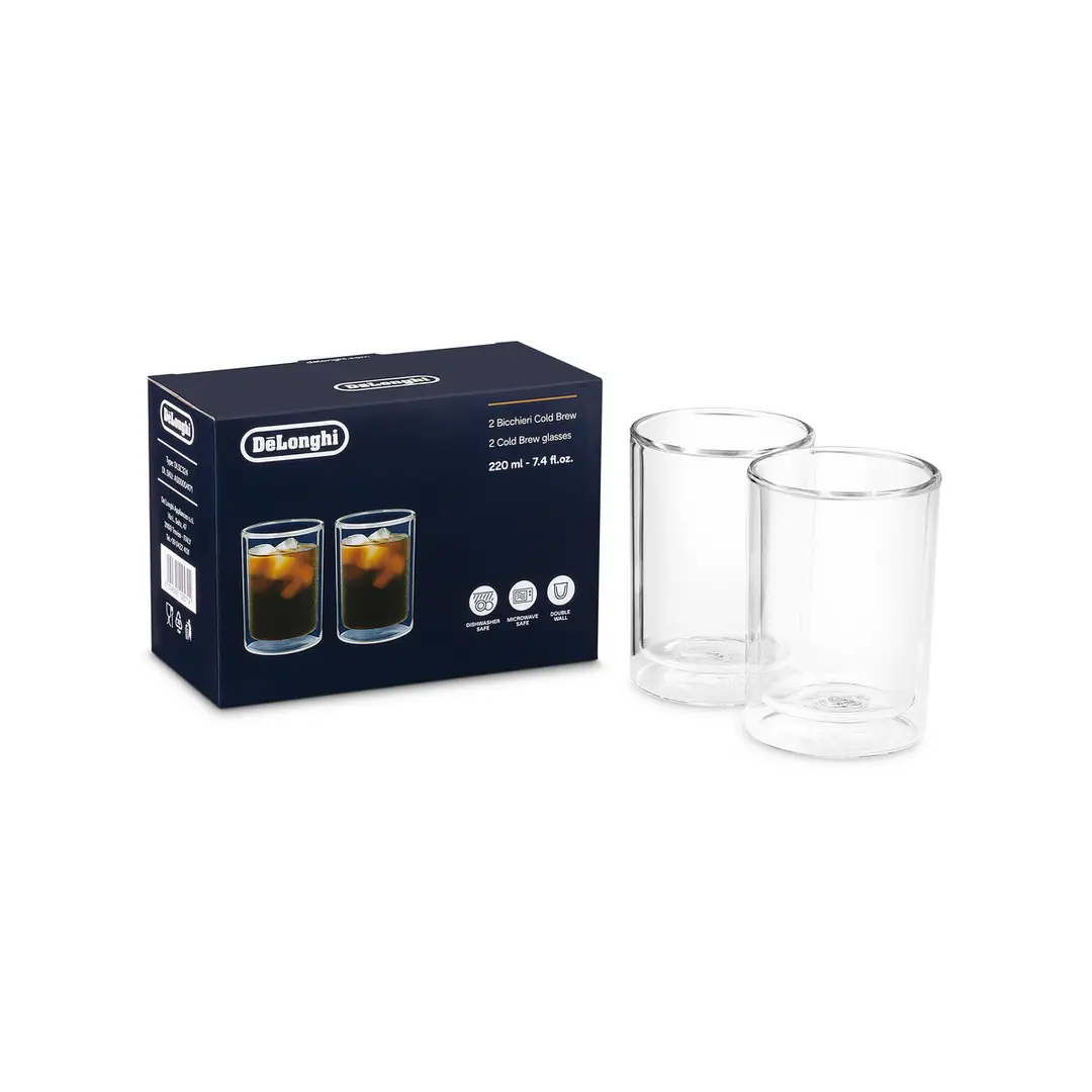 De’Longhi Cold Brew DLSC324 Thermogläser Transparent