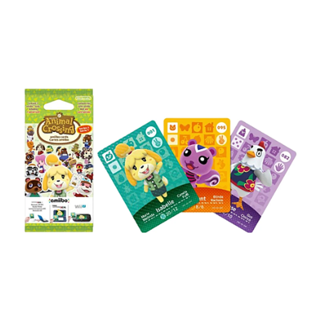 Nintendo Animal Crossing Série 1 Pack de Cartes dont 1 Spéciale et 2 Standard