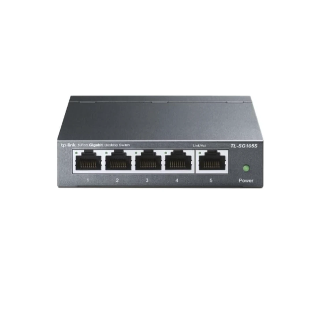 TP-Link TL-SG105S 5-Port-Desktop-Gigabit-Switch