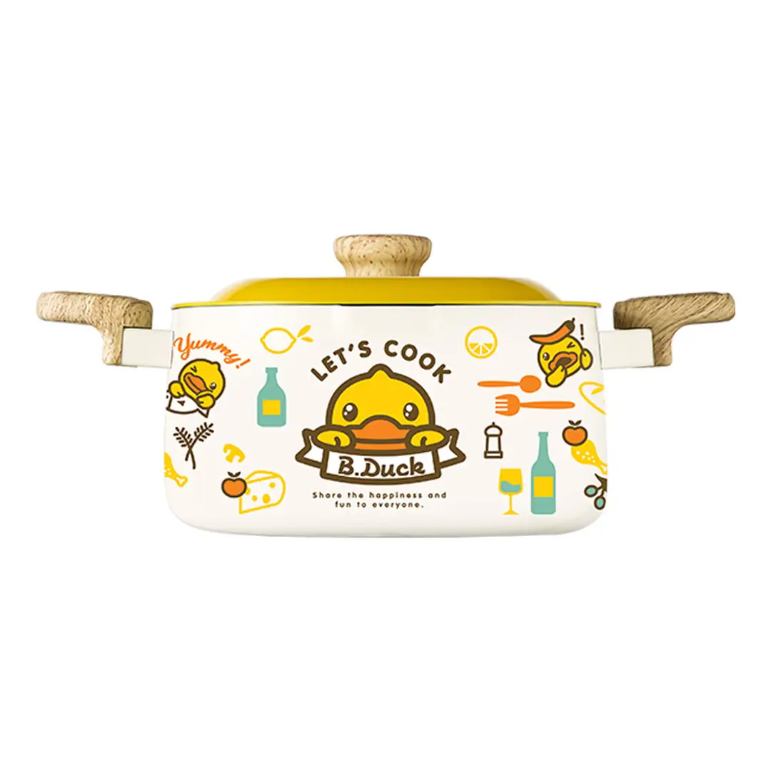 COOKER KING poêle antiadhésive marmite universelle cuisinière à induction cuisinière à gaz B.DUCK Cocotte 22cm