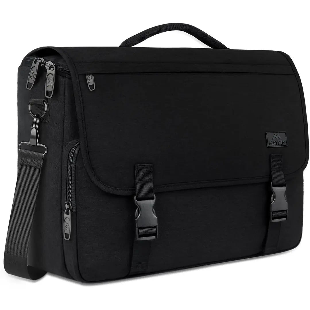 MATEIN Messenger Bag for Men, Briefcases Lightweight Men's Laptop Bag Crossbody Satchel Computer Work Office Briefcase