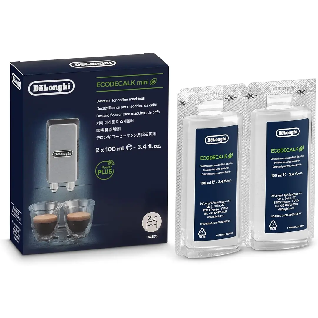 De’Longhi Descaling Solution, 2x 100ml, DLSC200