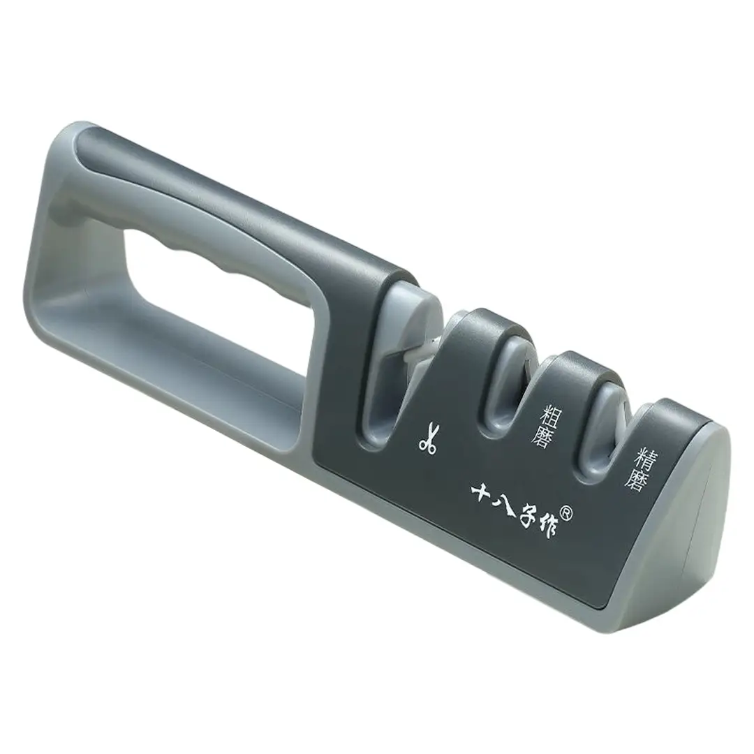 SHIBAZIZUO Aiguiseur de couteaux pour la cuisine, à poignée unique, pour aiguiser vos couteaux rapidement