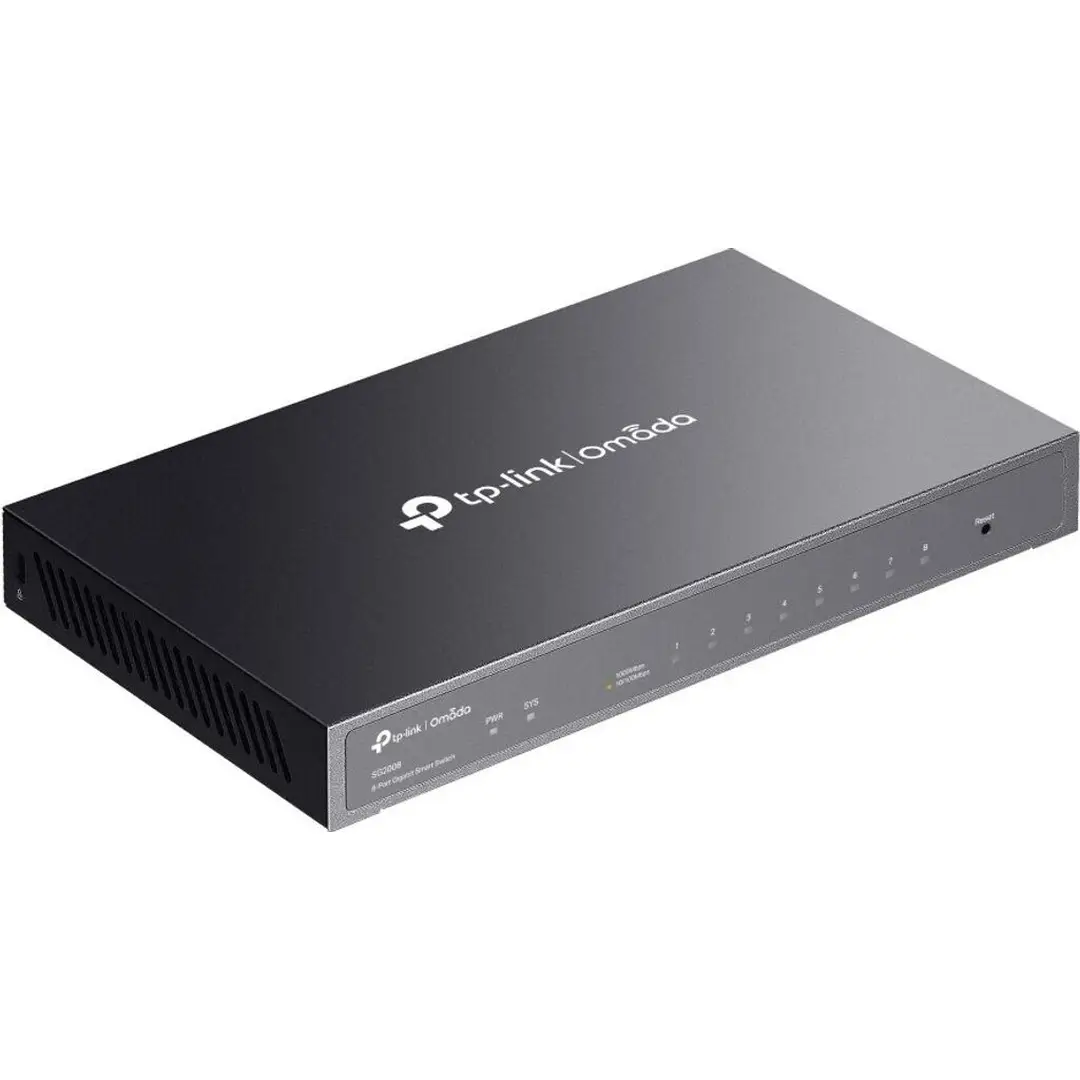TP-Link TL-SG2008 verwalteter 8-Port Gigabit-Switch