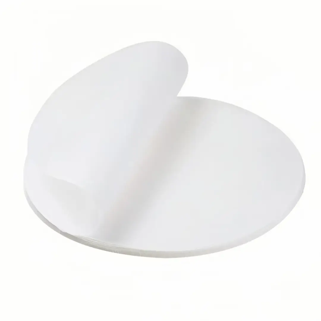 COOKER KING 50 Pieces - Round Baking Sheets Oil Blotting Paper Food Silicone Baking Paper 28 cm*50pcs