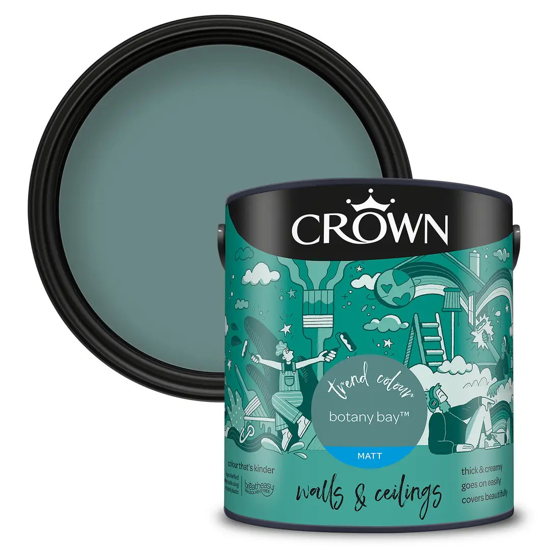 Crown Matt Emulsion Botany Bay 2.5L